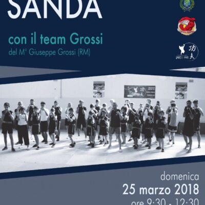 25 marzo 2018 Stage Sanda