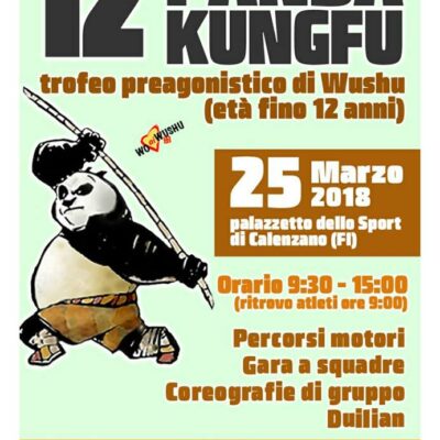 25 Marzo 2018 Panda Kung Fu Scandicci